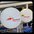Messeballons PU D125 - 200cm mit Innenbeleuchtung